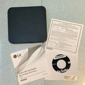 LG Slim Portable DVD Writer